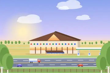 Illustration : Bear Hills Casino & Travel Resort