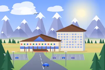 Illustration : Stoney Nakoda Resort & Casino